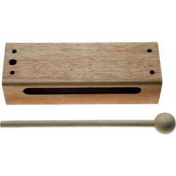 STAGG WB-226S Holzblock mit Schlegel