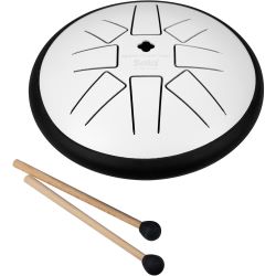 Sela Melody Tongue Drum 6“ (15cm)  G Min White