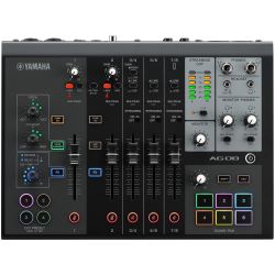 Yamaha AG08 Streaming Mixer Schwarz