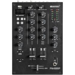 OMNITRONIC PM-222P 2-Kanal-DJ-Mixer mit Player