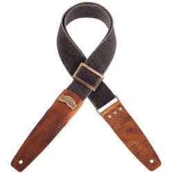 Magrabo Stripe SC Cotton Gitarrengurt 5cm Washed Black