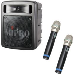 Mipro MA-300D inkl. 2x ACT-32H-59 823-832 MHz Funkmikrofon Set