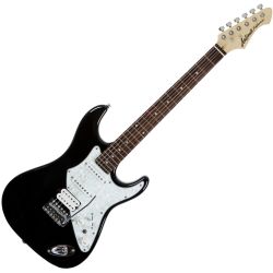 Aria Pro-II 714 STD Black E-Gitarre