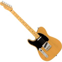 Fender American Pro II Tele MF Butterscotch Blonde LH E-Gitarre inkl. Koffer