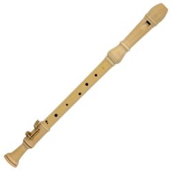 Gebr. Schneider C-Tenor Blockflöte Barockform, Doppelklappe 7bD