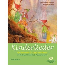 Holzschuh - Kinderlieder f. 1-2 Violoncelli & Klavier - Anne Terzibaschitsch