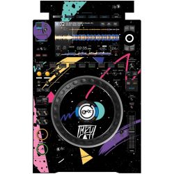 dj-skins - Pioneer DJ CDJ 3000 Mizucat Black Skin