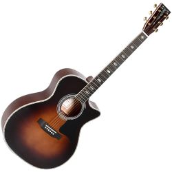 Sigma SGMC-41E-SB Limited Edt. mit SSC + Gigbag Westerngitarre