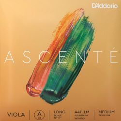 Daddario A411 LM Ascenté Medium A Einzelsaite Viola 16-17 Zoll