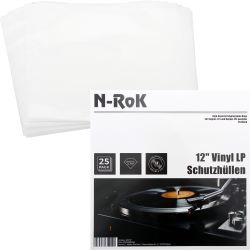 N-RoK 12" Vinyl LP Schutzhüllen 25 Stück