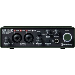 Steinberg UR22C USB 3 Audio Interface + iPad Support Grün