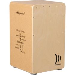 Schlagwerk CP80 Cajon Rudiments nature SPL large