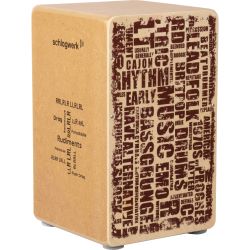 Schlagwerk CP85 Cajon Rudiments Styles Large
