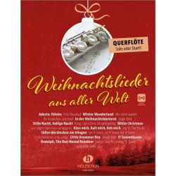 Holzschuh - Weihnachtslieder aus aller Welt (+OA) - f. Querflöte (Solo/Duo)