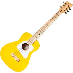 Loog Pro Acoustic Guitar VI Yellow Kindergitarre