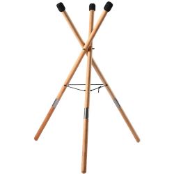 HLURU Ständer für Tongue Drum & Handpan Buche - Large Dual Use
