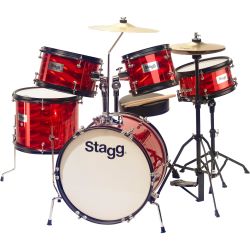 STAGG TIM JR 5/16B RD Junior Drum Set