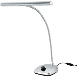 K&M 12298 LED Pianoleuchte dimmbar silber