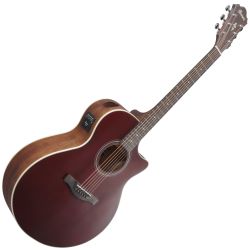 Ibanez AE100-BUF Burgundy Flat Westerngitarre