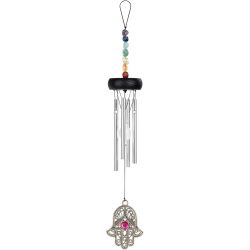 MEINL Sonic Energy Mini Hamsa Chakra Chime, 12" / 30 cm, Silber