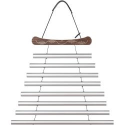 MEINL Sonic Energy Meditation Flow Chime, 24" / 60 cm, 432 Hz, 8 Töne, C# Moll