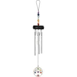 MEINL Sonic Energy Mini Tree of Life Chakra Chime, 12" / 30 cm, Silber