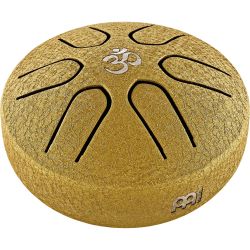 MEINL Sonic Energy Pocket Steel Tongue Drum A Dur 6 Töne Gold OM