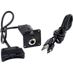 Ortega MAGUSFLY/U wiederaufladbarer Ukulelen Preamp