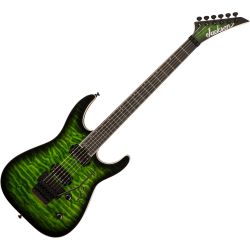 Jackson Pro Plus Series Dinky DKAQ Emerald Green E-Gitarre