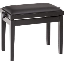 K&M 13910 Klavierbank schwarz matt Sitz Kunstleder B-Ware