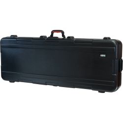 KORG Koffer Hardcase  für Keyboards mit 76 Tasten mit Rollen schwarz