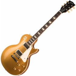Gibson Les Paul Standard 50s Gold Top Sunburst E-Gitarre inkl. Koffer