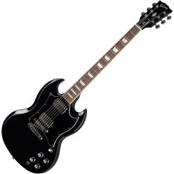 Gibson SG Standard Ebony E-Gitarre inkl. Koffer