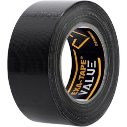 Defender EXA-TAPE-VALUE B 50 50mm schwarz 50m