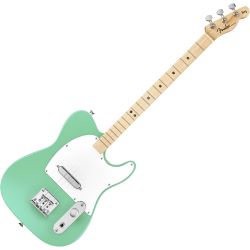 Loog X Fender Telecaster grün 3-saitige Kindergitarre