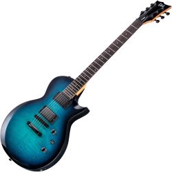 ESP Ltd EC-200DX Blue Burst E-Gitarre