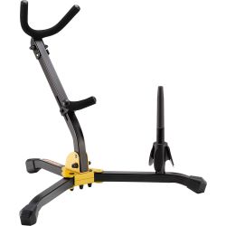 Hercules Stands HCDS-532BB Ständer f. 1 Alt-/Tenorsax, Flöte/Klarinette, Tasche