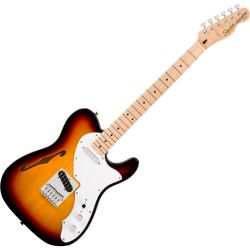 Fender Squier Affinity Series Telecaster Thinline 3-Color Sunburst E-Gitarre