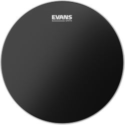 Evans B10ONX2 Onyx Tom Batter Matt Schwarz 10 Zoll Onyx Schlagfell