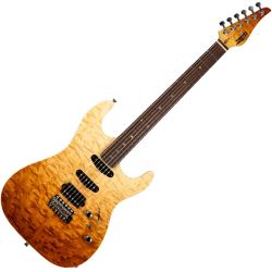 JET Guitars Elite JS-45 Fireburst E-Gitarre inkl. Gigbag