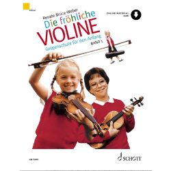 Schott - Die fröhliche Violine Band 2 (+Online Audio) - Renate Bruce-Weber
