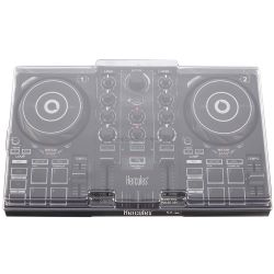 Decksaver LE Hercules DJ Control Inpulse 200 Light Edition Staubschutzcover