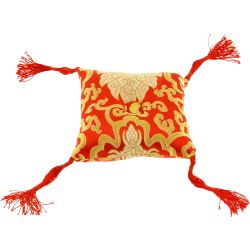 Klangschalen-Kissen mikro (12x12cm) rot