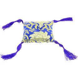 Klangschalen-Kissen mikro (12x12cm) blau