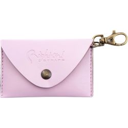 RightOn! Pick Pouch Plain pink vegan Plektren-Tasche m. Schlüsselanhänger