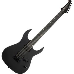 SPIRA Guitars S-400 MBK Satin Black E-Gitarre