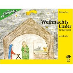 DUX - Modern Keyboard Weihnachtslieder sehr leicht - f. Keyboard - Günter Loy