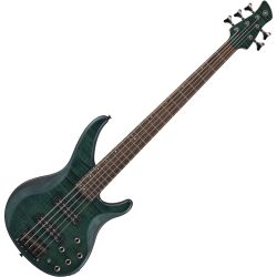 Yamaha Pacifica TRBX 605FM Indigo Blue E-Bass inkl. Gigbag