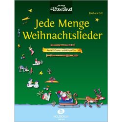 Holzschuh - Jede Menge Weihnachtslieder - Duette f. 2 Blockflöten (SA) - B. Ertl