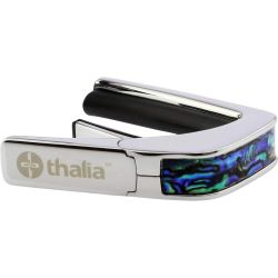 Thalia Shell Collection Capo Blue Abalone Chrome Kapodaster